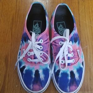 Tie dye vans